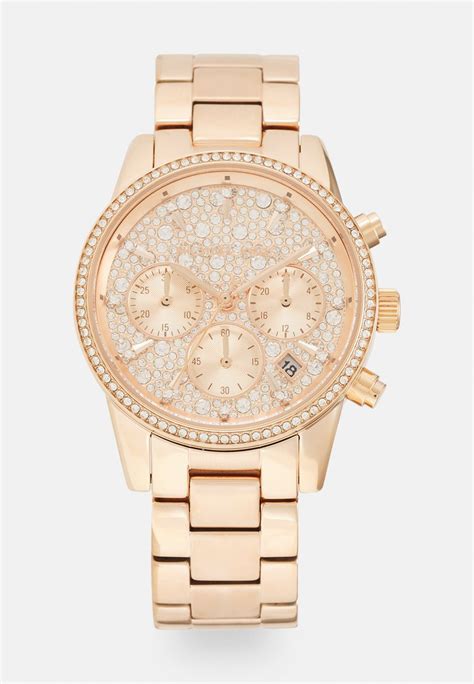 michael kors ritz roze en goud zalando|Michael Kors RITZ .